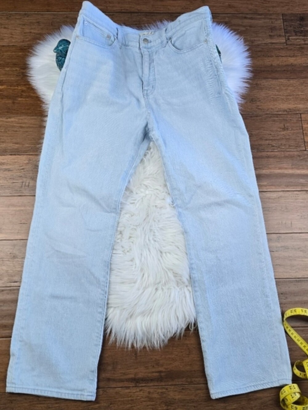 Madewell 90's Straight Lightwash Jeans Size 31